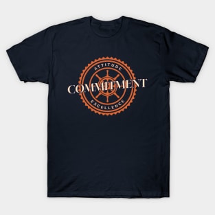 Attitude Commitment Excellence T-Shirt